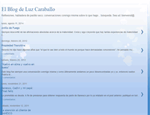 Tablet Screenshot of luzcaraballo.blogspot.com