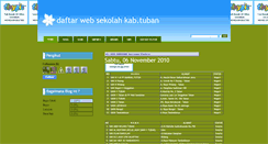 Desktop Screenshot of daftarweb-kabtuban.blogspot.com