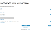 Tablet Screenshot of daftarweb-kabtuban.blogspot.com