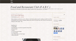 Desktop Screenshot of foodandrestaurantclub.blogspot.com