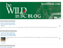 Tablet Screenshot of bewildinbcblog.blogspot.com