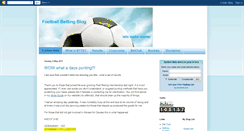 Desktop Screenshot of footballfreebetting.blogspot.com