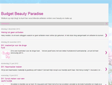 Tablet Screenshot of budgetbeautyparadise.blogspot.com