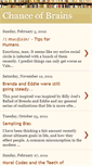 Mobile Screenshot of chanceofbrains.blogspot.com
