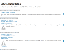 Tablet Screenshot of movimientokaoka.blogspot.com