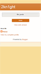 Mobile Screenshot of 2kn1ght.blogspot.com