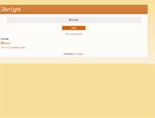 Tablet Screenshot of 2kn1ght.blogspot.com