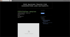 Desktop Screenshot of freebackingtracks.blogspot.com