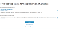 Tablet Screenshot of freebackingtracks.blogspot.com