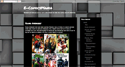 Desktop Screenshot of e-comicsmania.blogspot.com