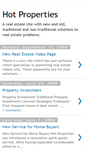 Mobile Screenshot of hot-properties-douggy.blogspot.com