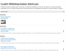 Tablet Screenshot of profesor-particular-cl.blogspot.com