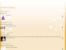 Tablet Screenshot of fashiondesignview.blogspot.com