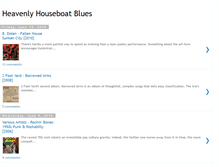 Tablet Screenshot of heavenlyhouseboatblues.blogspot.com