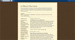 Desktop Screenshot of lamayor2005.blogspot.com