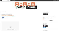 Desktop Screenshot of couchpotatojournal.blogspot.com