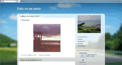 Desktop Screenshot of esto-no-esserio.blogspot.com