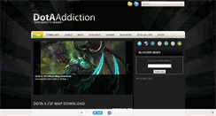 Desktop Screenshot of dota-addiction.blogspot.com