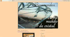 Desktop Screenshot of mi-enorme-mundo-de-cristal-78.blogspot.com