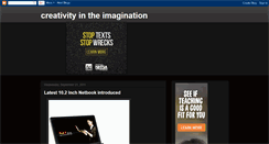 Desktop Screenshot of creativityintheimagination.blogspot.com