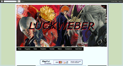 Desktop Screenshot of luckweber.blogspot.com