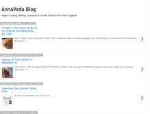 Tablet Screenshot of annaveda.blogspot.com