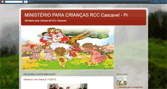 Desktop Screenshot of criancarcccascavel.blogspot.com
