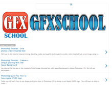 Tablet Screenshot of gfxschool.blogspot.com