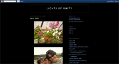 Desktop Screenshot of lights-of-unity.blogspot.com