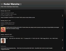 Tablet Screenshot of kedaiwansha.blogspot.com
