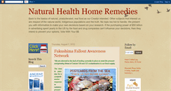 Desktop Screenshot of natural-health-home-remedies.blogspot.com