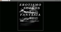 Desktop Screenshot of fantasiassuenosyerotismo.blogspot.com