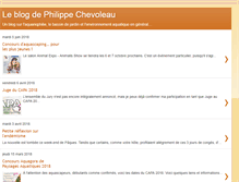 Tablet Screenshot of philippe-chevoleau.blogspot.com