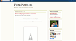 Desktop Screenshot of festapetrolina.blogspot.com