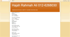 Desktop Screenshot of hjhrahmah.blogspot.com