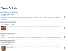 Tablet Screenshot of flavorsofitaly.blogspot.com