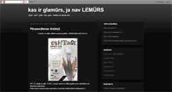 Desktop Screenshot of lemuurs.blogspot.com