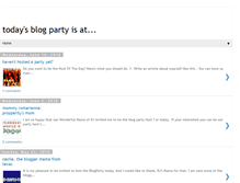 Tablet Screenshot of blogpartyhost.blogspot.com