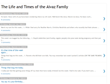 Tablet Screenshot of aivazfamily.blogspot.com