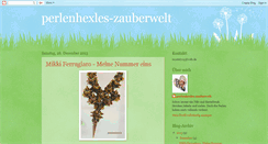 Desktop Screenshot of perlenhexles-zauberwelt.blogspot.com