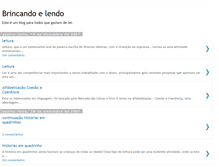 Tablet Screenshot of brincandodivertindo.blogspot.com