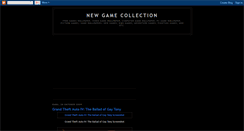 Desktop Screenshot of new-game-collection.blogspot.com