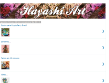 Tablet Screenshot of hayashiarts.blogspot.com