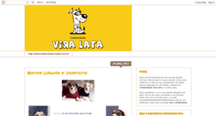 Desktop Screenshot of celebridadeviralata.blogspot.com