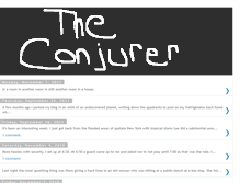 Tablet Screenshot of conjure-this.blogspot.com