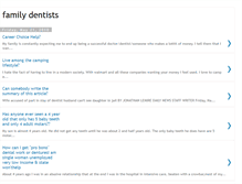 Tablet Screenshot of family-dentists.blogspot.com