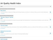 Tablet Screenshot of airqualityhealthindex.blogspot.com