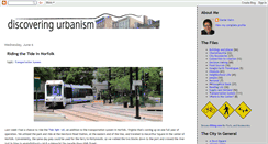 Desktop Screenshot of discoveringurbanism.blogspot.com