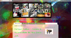 Desktop Screenshot of free-sound-music.blogspot.com