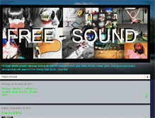 Tablet Screenshot of free-sound-music.blogspot.com